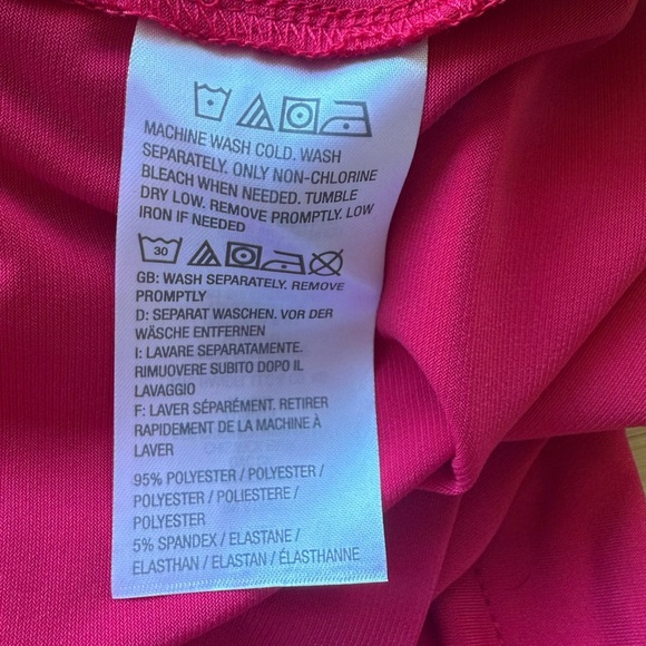 Susan Graver Liquid knit top Fuscia Pink 3X 3/4 Sleeve women’s - Picture 5 of 6